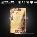 Doypack kraft paper packaging bag With window